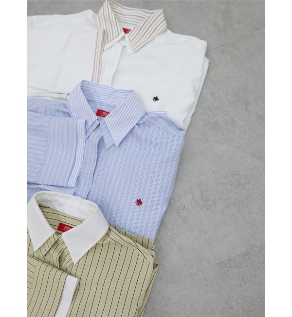 LAGUNAMOON「【POLO BCSコラボ】レイヤードカラーカフスシャツ」|シャツ・ブラウス|