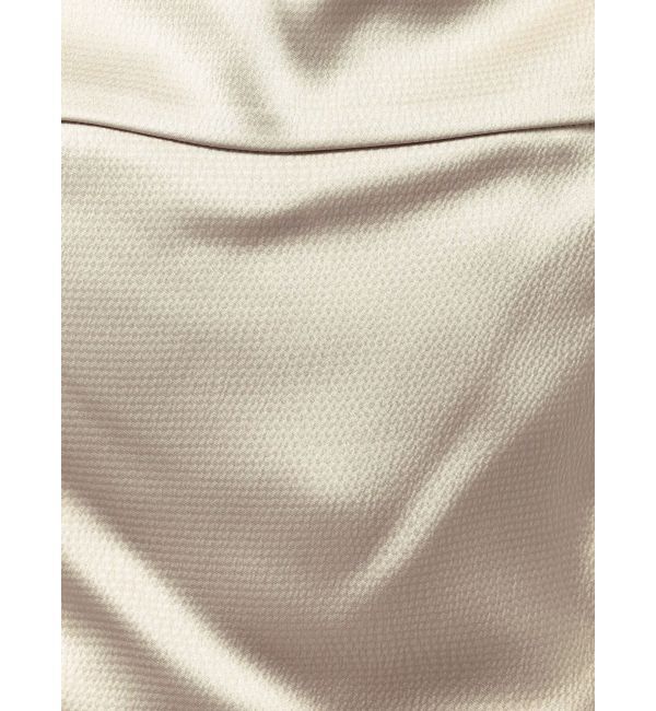 LAGUNAMOON「ハンマーサテンラペルキャミワンピース」|ワンピース|