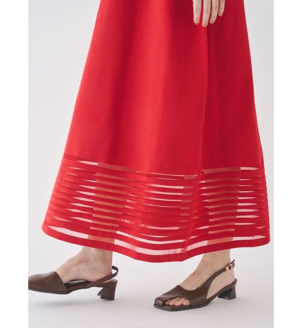 LAGUNAMOON「バックオープンフォルムニットワンピース」|ワンピース|