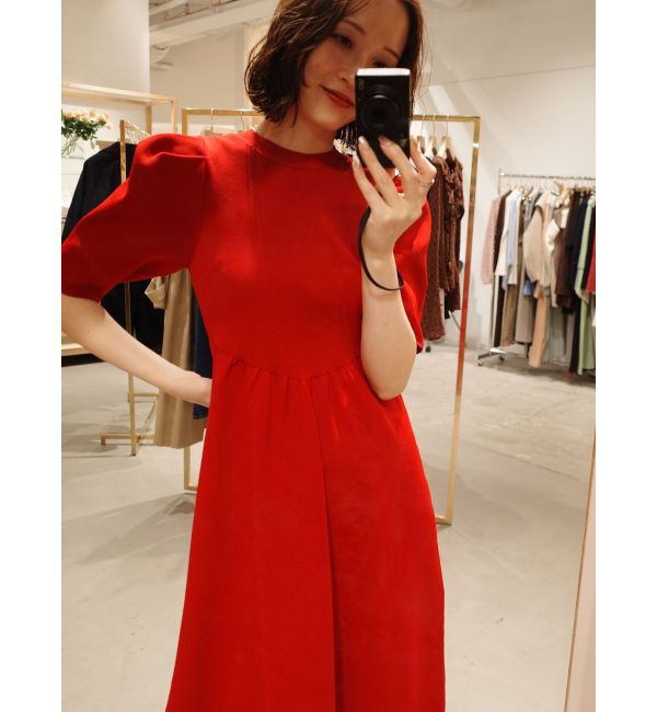 LAGUNAMOON「バックオープンフォルムニットワンピース」|ワンピース|