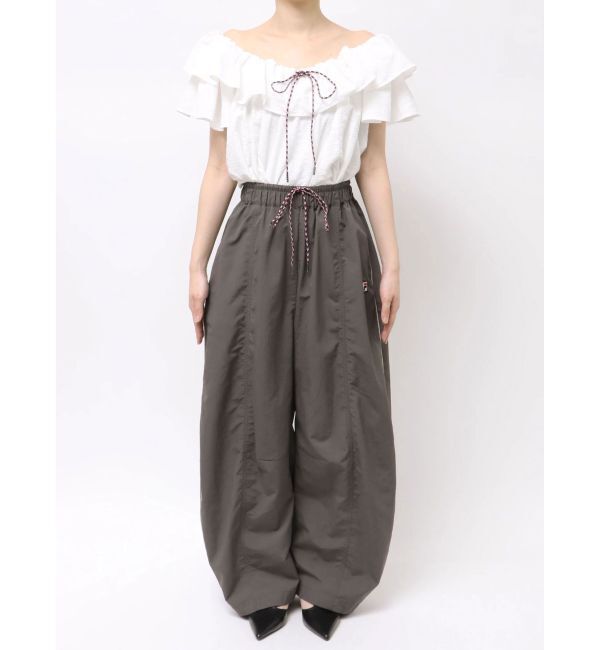 LAGUNAMOON「【FILA別注】エアリーナイロンバナナパンツ」|その他|