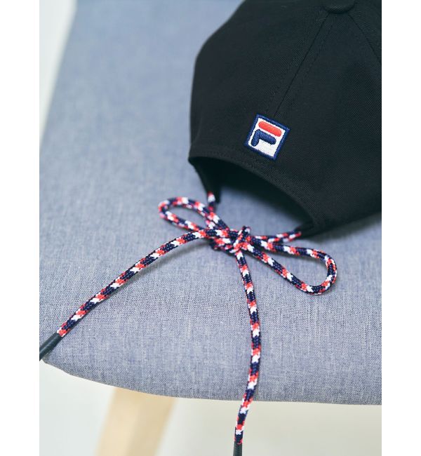 LAGUNAMOON「【FILA別注】バックリボンロゴキャップ」|キャップ・キャスケット|