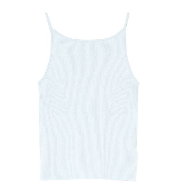 LAGUNAMOON「ボートネックニットタンク」|タンクトップ|