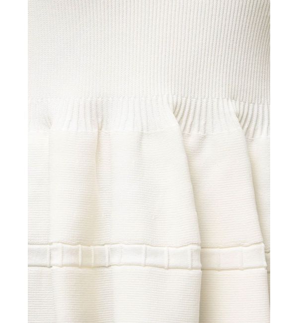 LAGUNAMOON「ペプラムオフショルニットプルオーバー」|ニット・セーター|