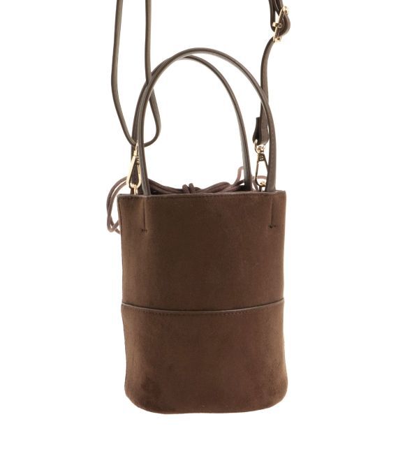 LAGUNAMOON「【VELETTO】フェイクスウェードバッグ」|ハンドバッグ|