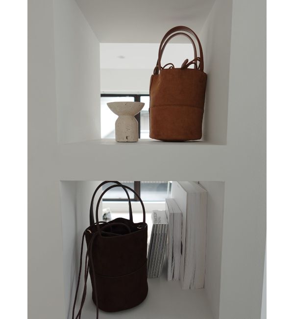 LAGUNAMOON「【VELETTO】フェイクスウェードバッグ」|ハンドバッグ|