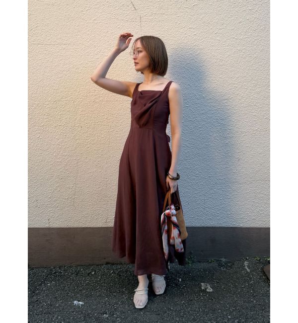 LAGUNAMOON「バックリボンフレアシアーワンピース」|ワンピース|