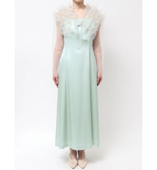 LAGUNAMOON「LADYチュールボレロキャミワンピース」|ドレス|