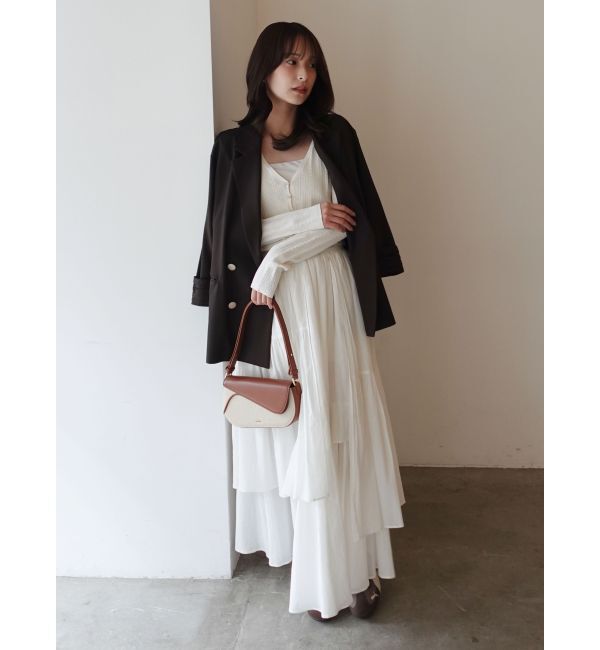 LAGUNAMOON「コットンアイレットニットカーディガン」|カーディガン|