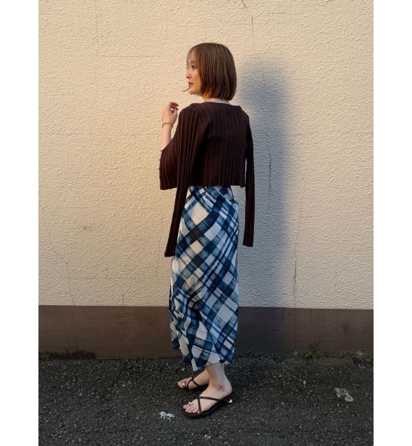 LAGUNAMOON「コットンアイレットニットカーディガン」|カーディガン|