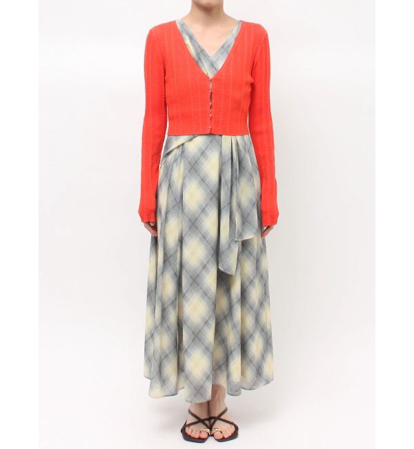 LAGUNAMOON「コットンアイレットニットカーディガン」|カーディガン|