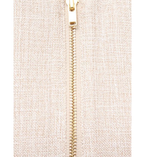 LAGUNAMOON「フロントZIPミックスカラーワンピース」|ワンピース|