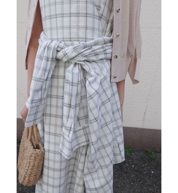 LAGUNAMOON「ウエストシャツデザインワンピース」|ワンピース|