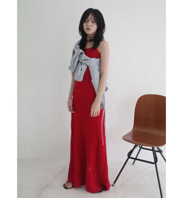 LAGUNAMOON「ノースリレースニットワンピース」|ワンピース|