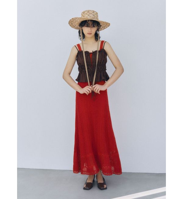 LAGUNAMOON「ノースリレースニットワンピース」|ワンピース|