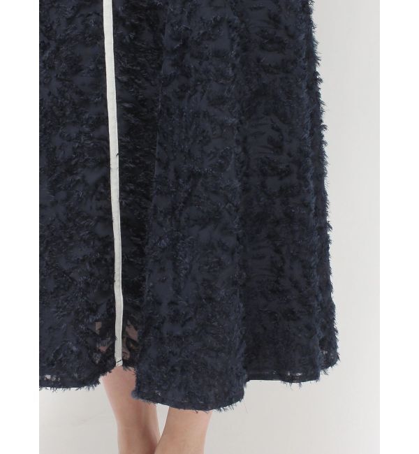 LAGUNAMOON「カットジャガードパイピングワンピース」|ワンピース|