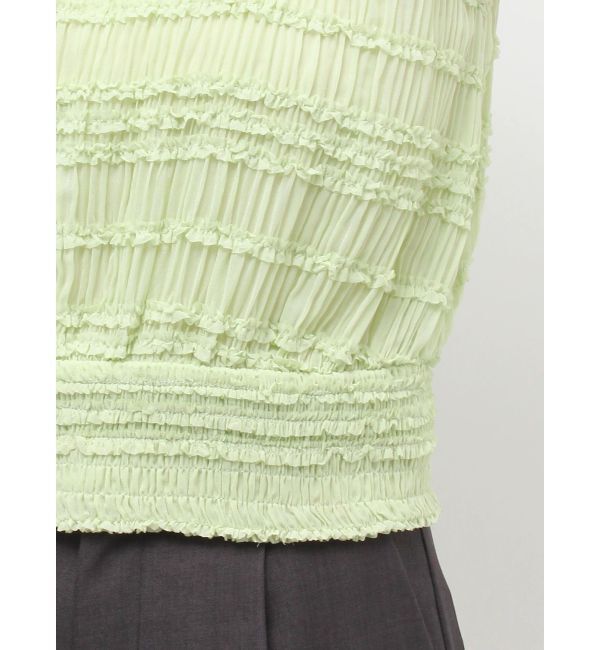 LAGUNAMOON「ボウタイシャーリングブラウス」|シャツ・ブラウス|