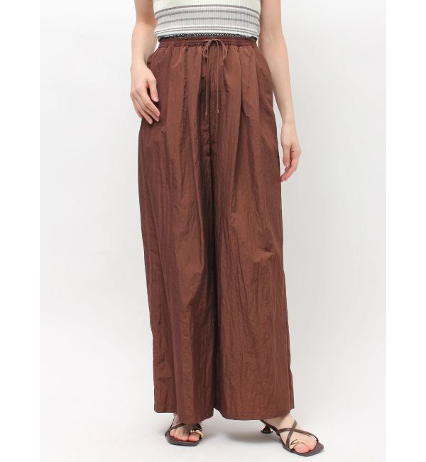 LAGUNAMOON「ウエストレースリラックスパンツ」|その他|