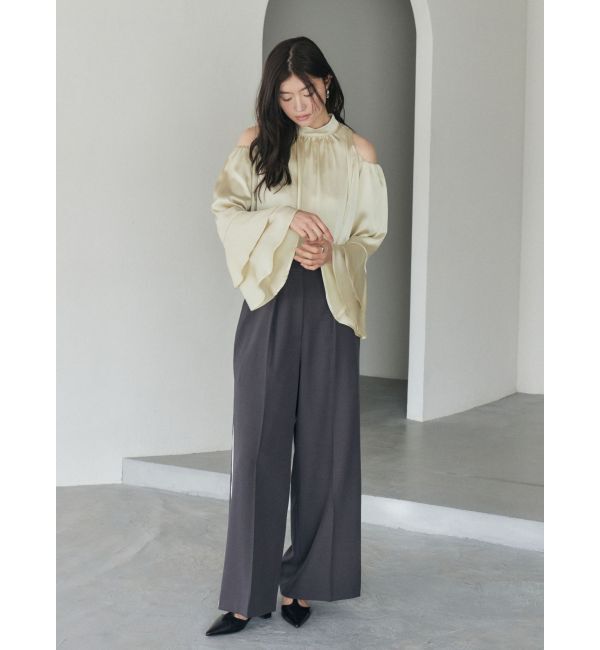 LAGUNAMOON「センタープレスラインパンツ」|その他|