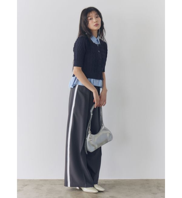 LAGUNAMOON「センタープレスラインパンツ」|その他|