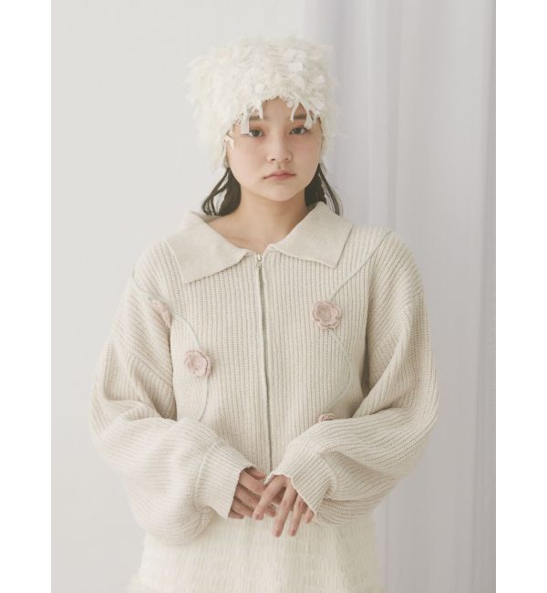 merry jenny「fuwafuwa knit hat」|ニット帽|