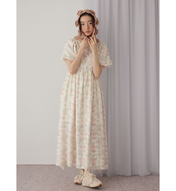 merry jenny「Wリボンフェイクファースニーカー」|スニーカー|