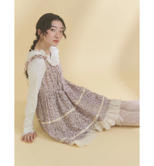 merry jenny「petit flowerフレアミニワンピース」|ワンピース|