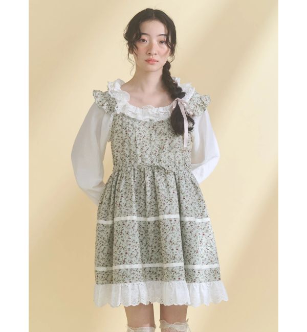 merry jenny「petit flowerフレアミニワンピース」|ワンピース|