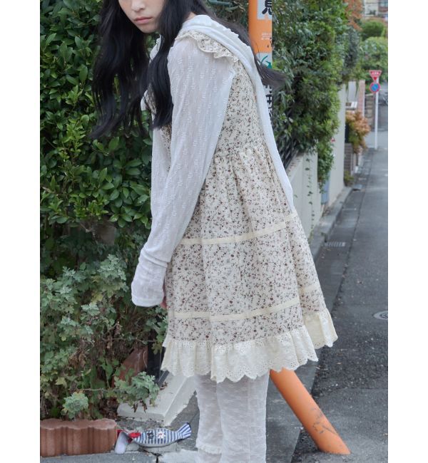 merry jenny「petit flowerフレアミニワンピース」|ワンピース|