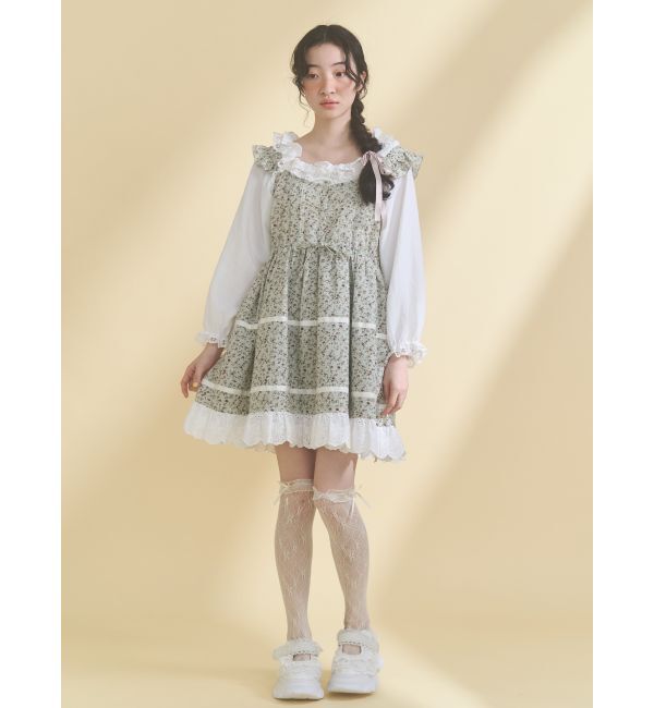 merry jenny「petit flowerフレアミニワンピース」|ワンピース|