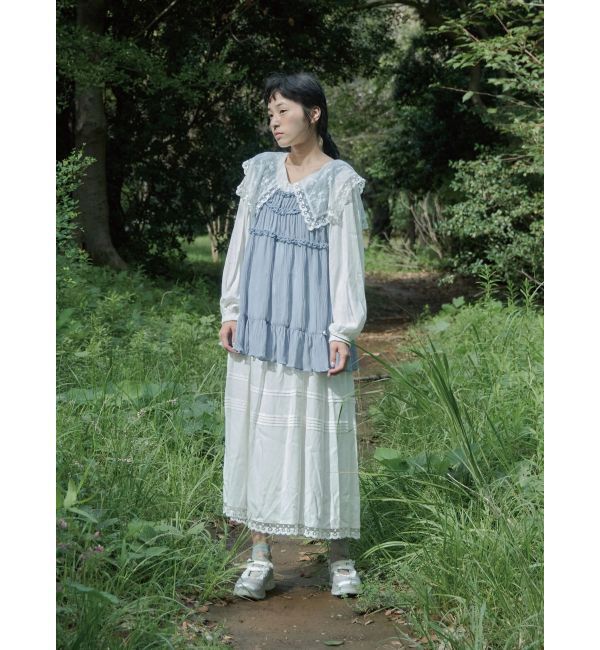 merry jenny「satin frill bandスニーカー」|スニーカー|