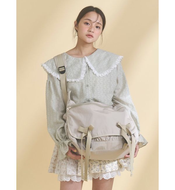 merry jenny「ribbon messenger bag」|ショルダー・メッセンジャー|