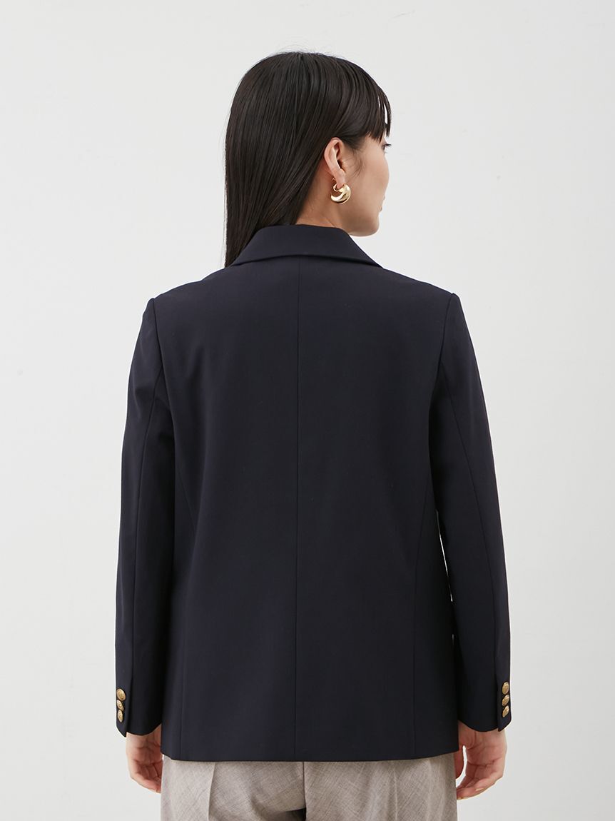 Mila Owen「金釦ダブルブレストブレザー」|テーラードジャケット|