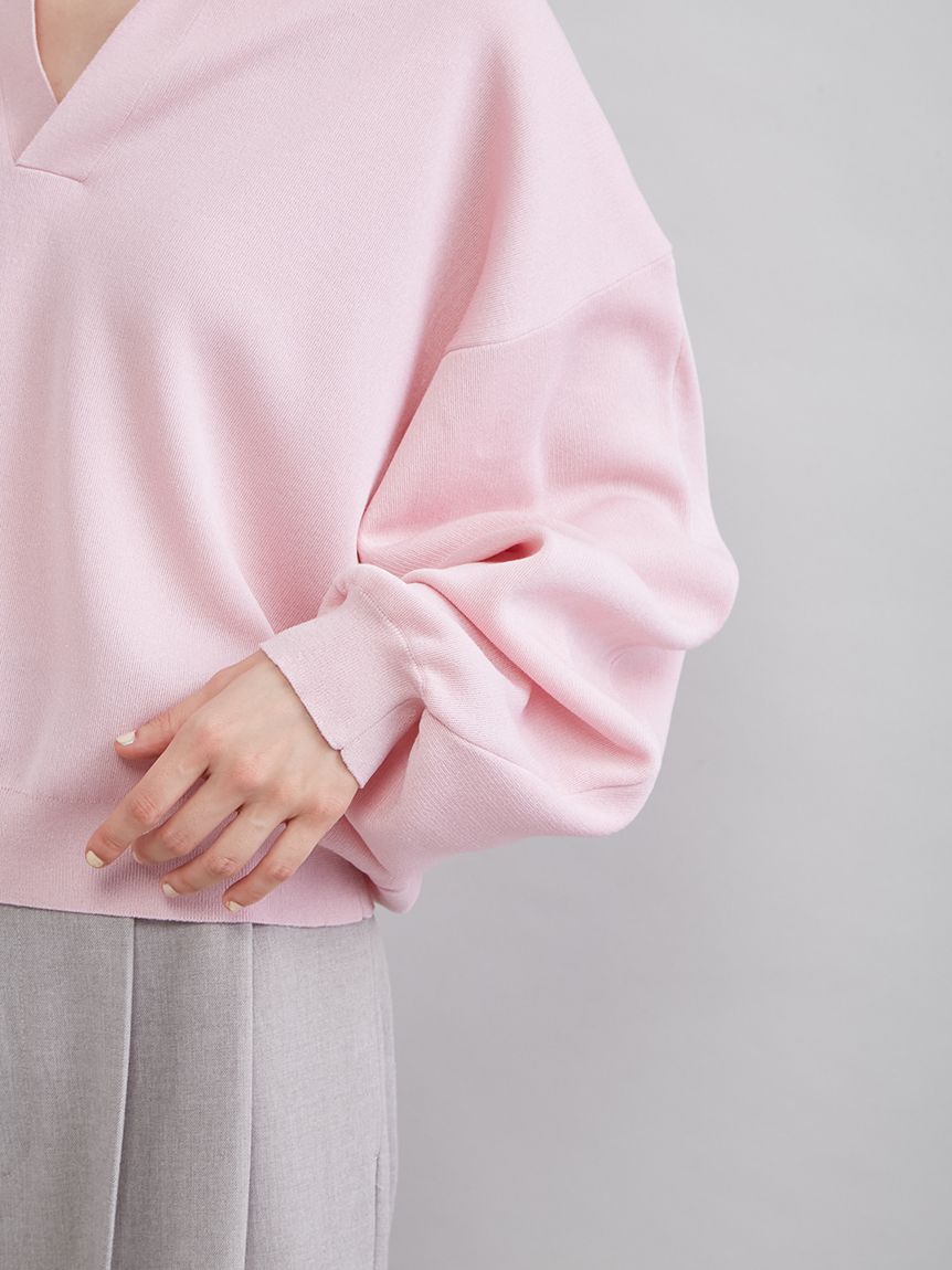 Mila Owen「【WEB限定カラー】シアーポロニット」|ニット・セーター|