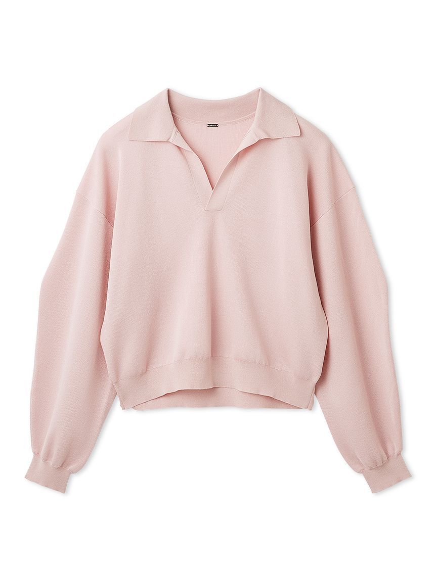 Mila Owen「【WEB限定カラー】シアーポロニット」|ニット・セーター|