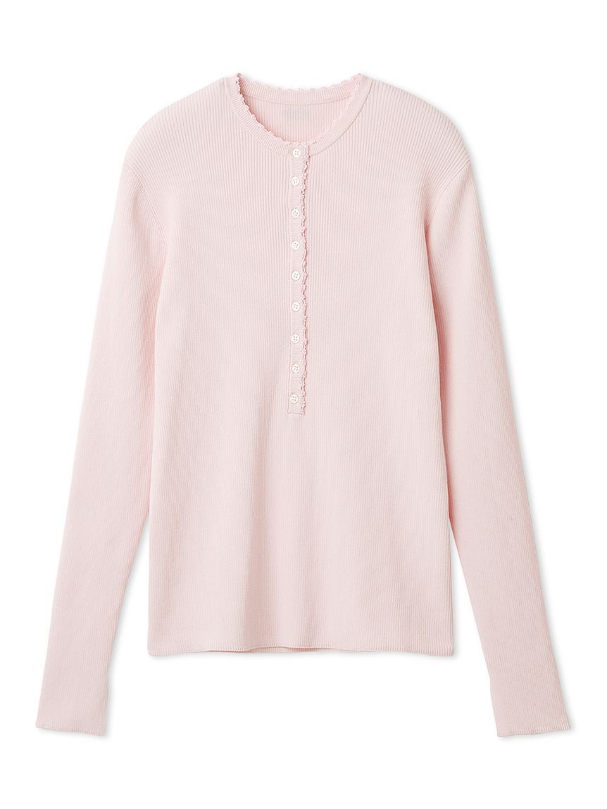 Mila Owen「刺繍スカラヘンリーネックニット」|ニット・セーター|PNK