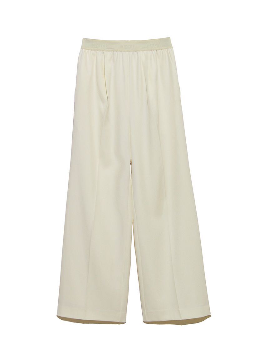 emmi atelier「emmiジャガードゴムタックパンツ」|チノ|OWHT