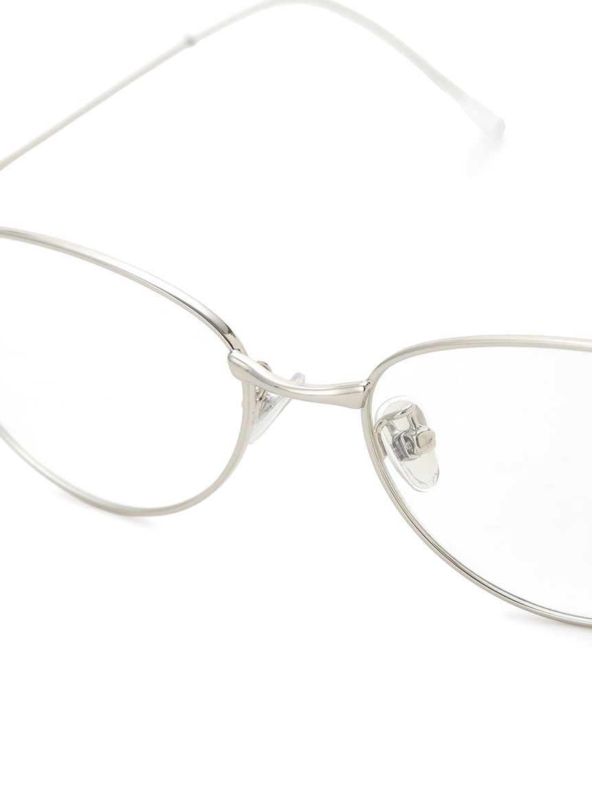 emmi atelier「キャットアイメタルフレームメガネ」|メガネ|