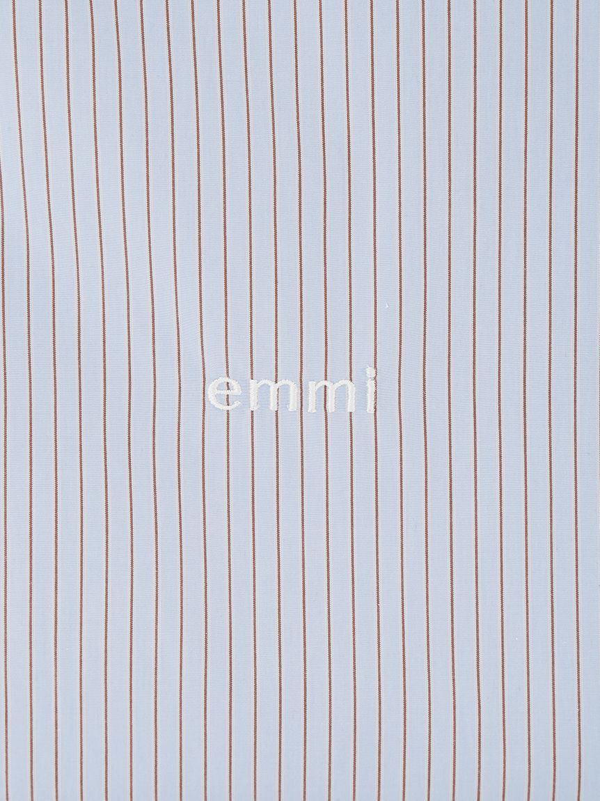 emmi atelier「【ONLINE限定カラーあり】シュシュ付きemmiロゴトートバッグ」|トートバッグ|