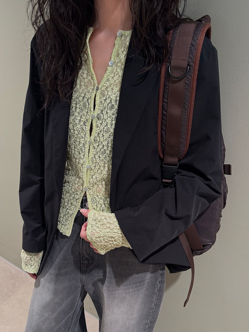 emmi atelier「【Movique】パッカブルジャケット/撥水/UVカット/接触冷感」|アウトドア|