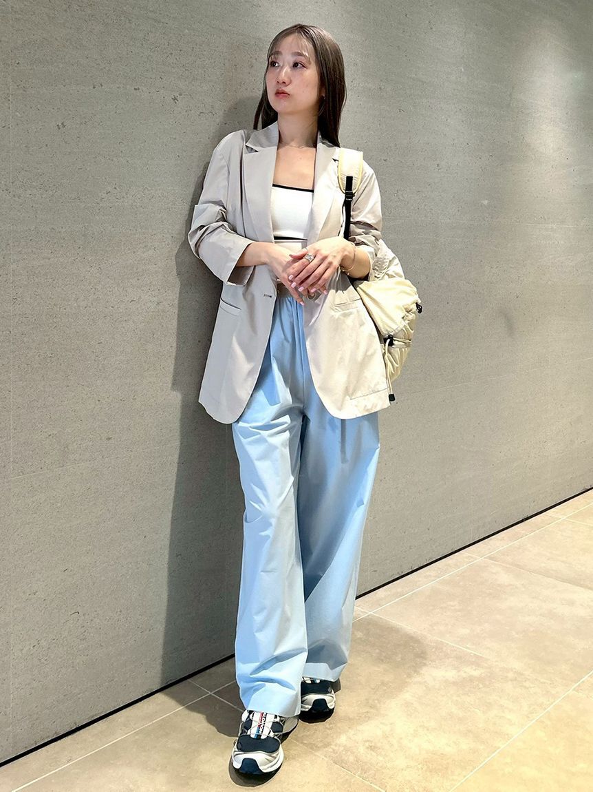 emmi atelier「【Movique】パッカブルジャケット/撥水/UVカット/接触冷感」|アウトドア|