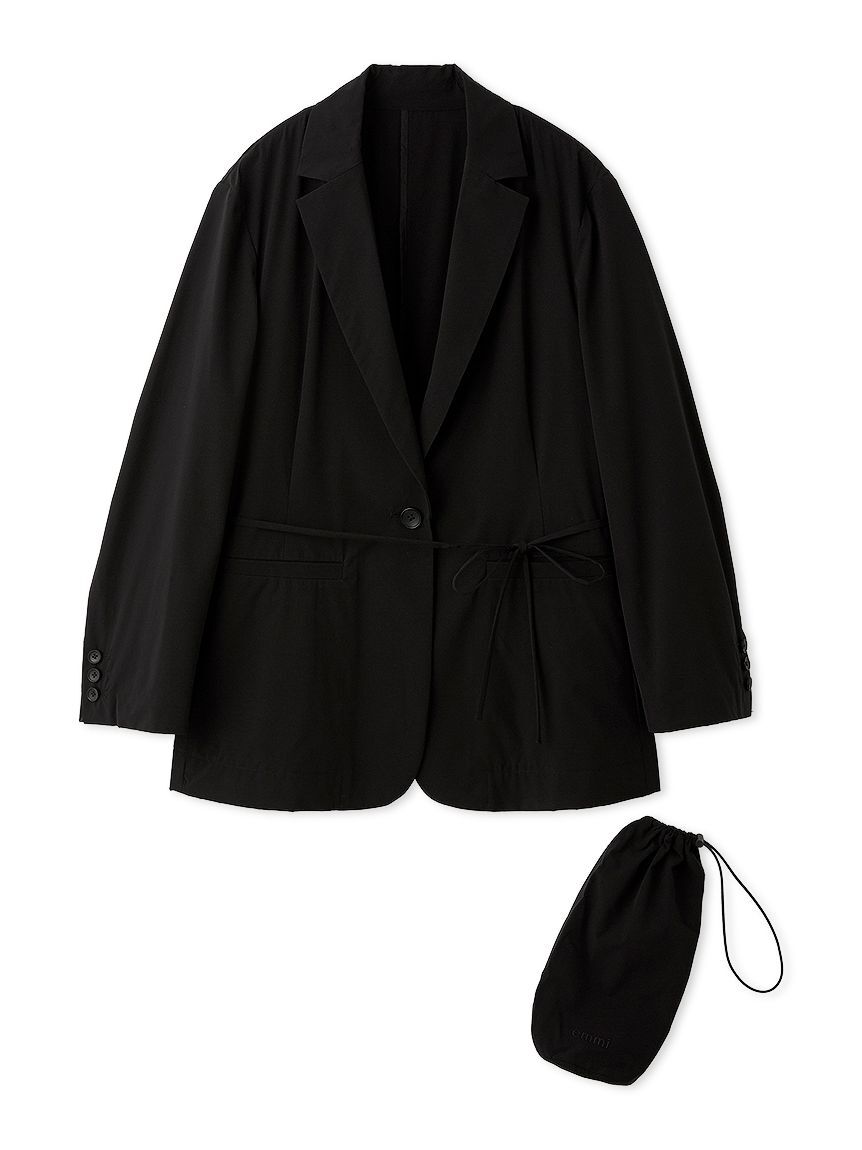 emmi atelier「【Movique】パッカブルジャケット/撥水/UVカット/接触冷感」|アウトドア|