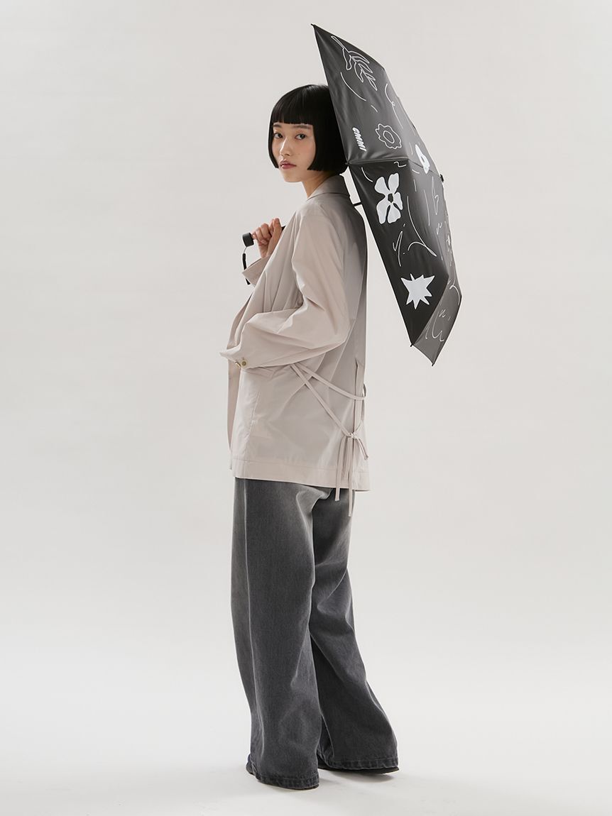 emmi atelier「【Movique】パッカブルジャケット/撥水/UVカット/接触冷感」|アウトドア|