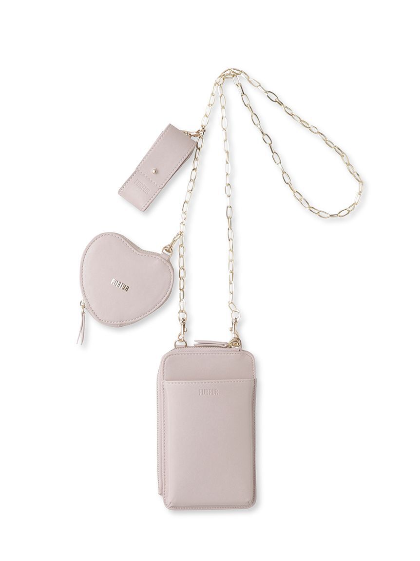 FURFUR「【WEB限定カラー】3SETマルチショルダー」|ショルダー・メッセンジャー|