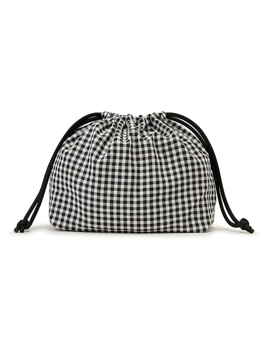 FURFUR「【WEB限定カラー】ロゴプリント巾着ポーチ」|ポーチ|