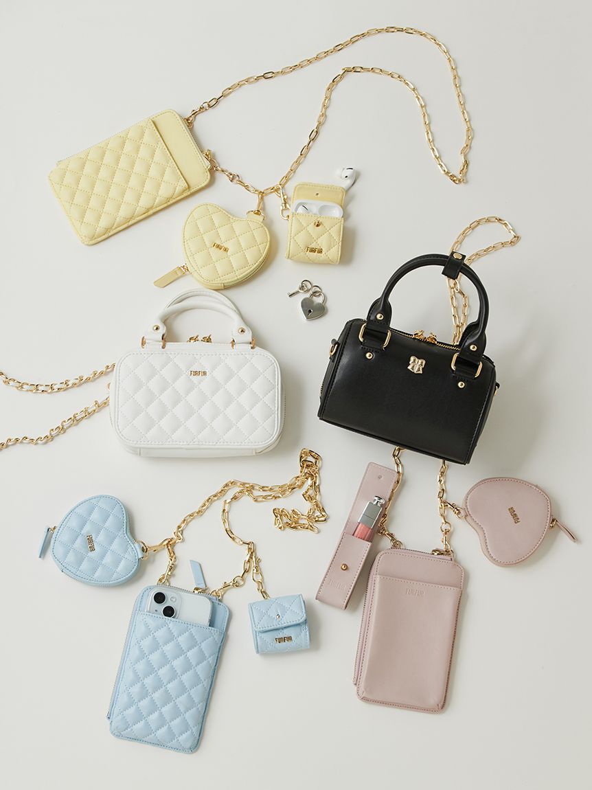 FURFUR「リボンカシメミニボストンバッグ」|ボストンバッグ|