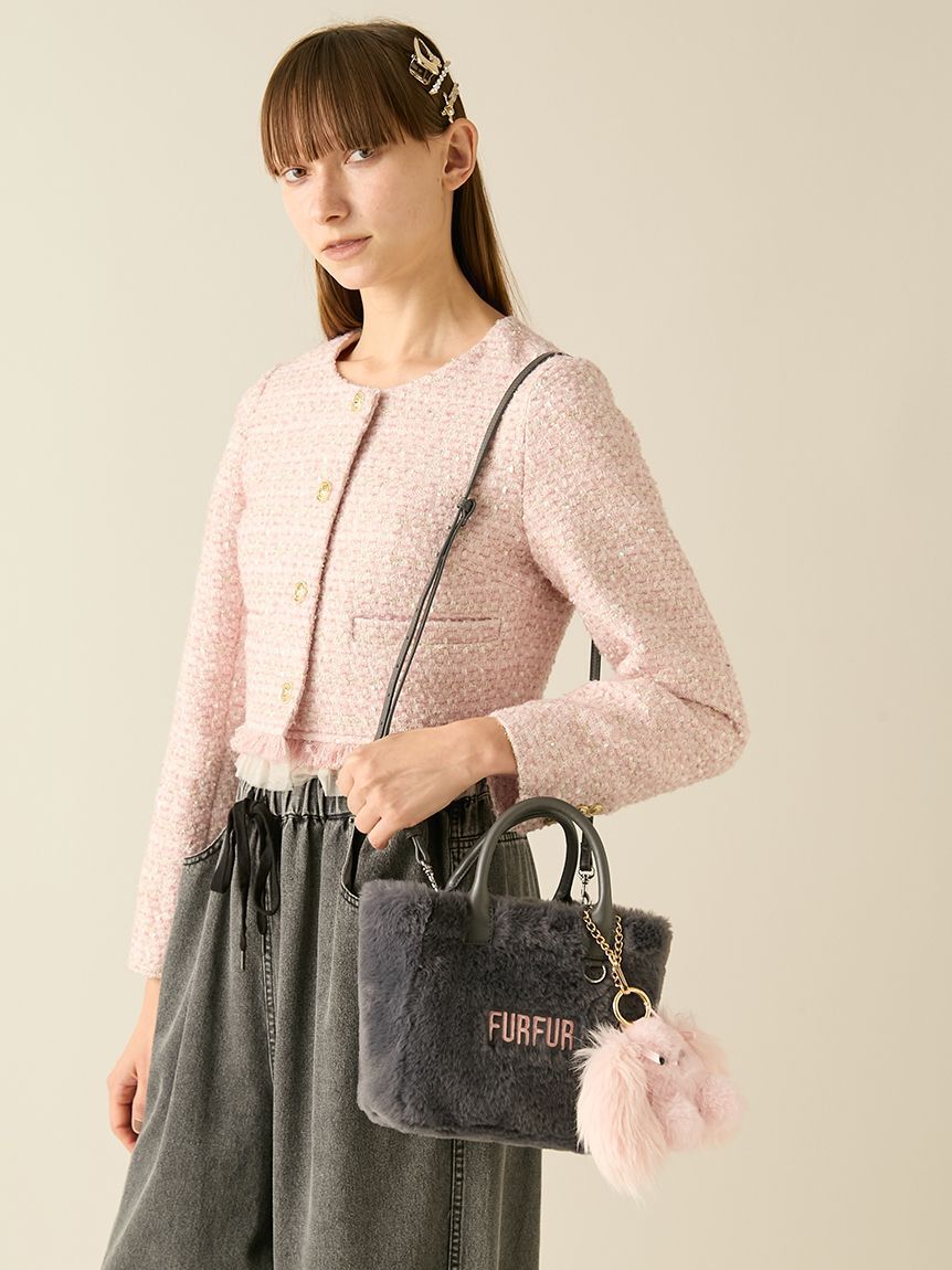 FURFUR「FURAPIマスコットチャーム」|キーケース|