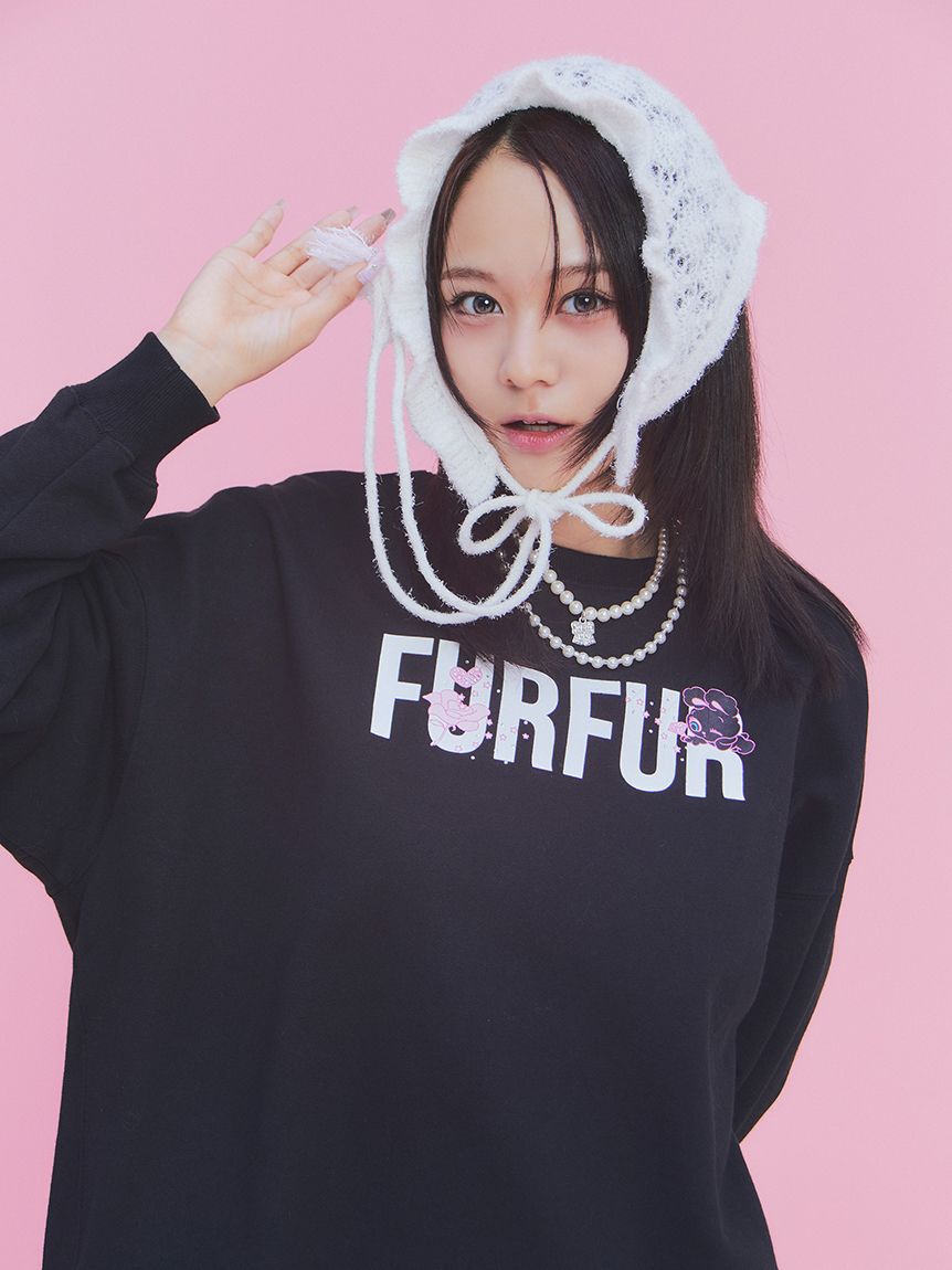 FURFUR「リボンモチーフパールネックレス」|ネックレス|