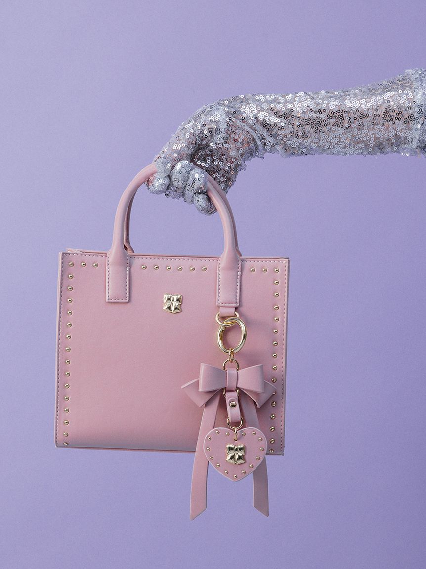 FURFUR「【限定カラー】リボンカシメバッグチャーム」|キーケース|