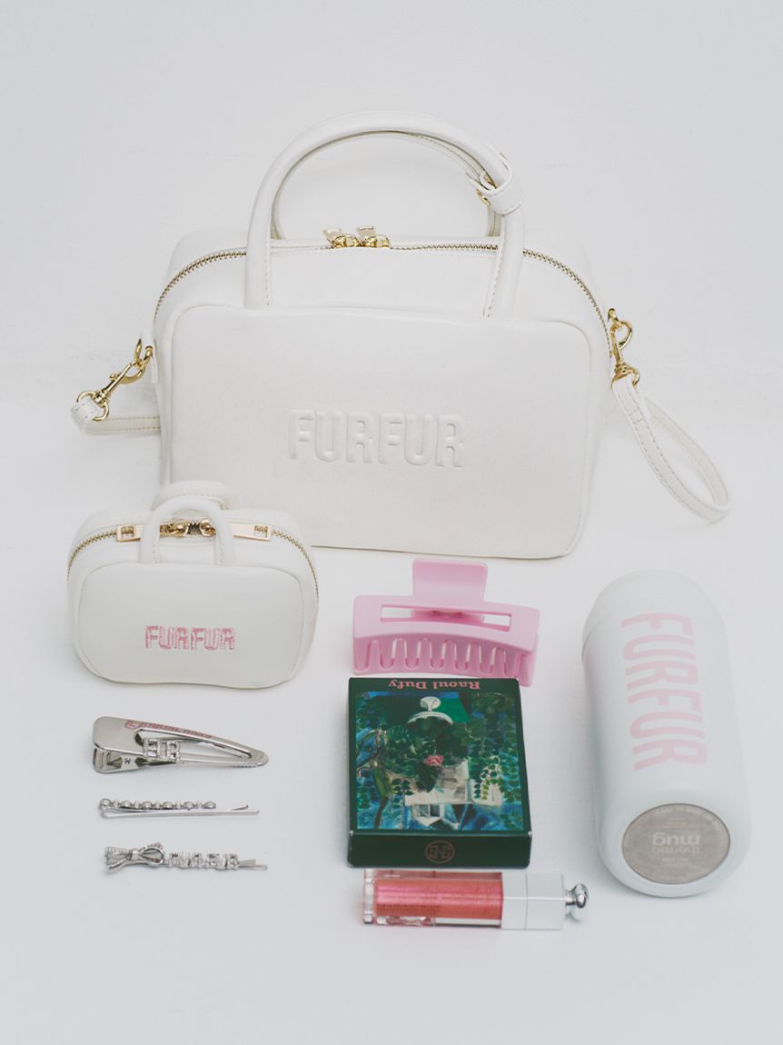 FURFUR「【限定カラー】バリエーションマイクロスクエアボストン」|キーケース|